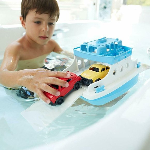New Green Toys Ferry Boat. Made in USA. BPA Free!! - Picture 3 of 6